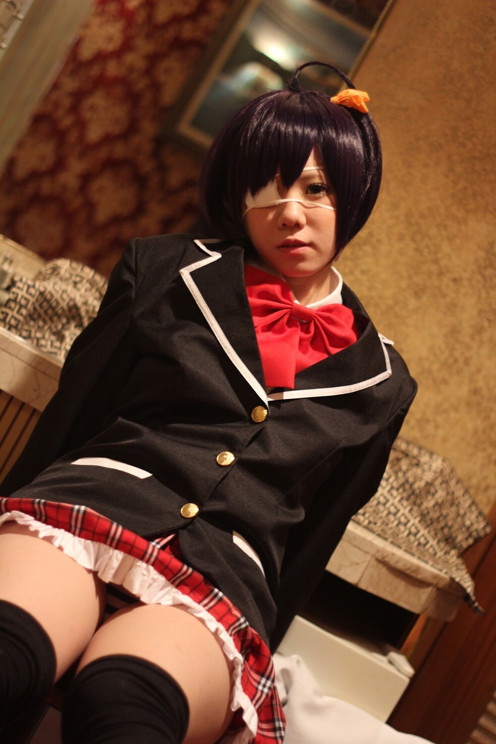 [Cosplay]  Hot Rikka Takanashi from Chuunibyou Demo Koi Ga Shitai